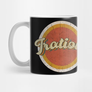 circle vintage Iration Mug